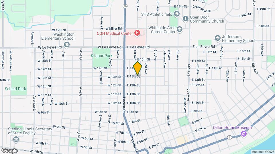 1212 1st Ave Map and Location Details