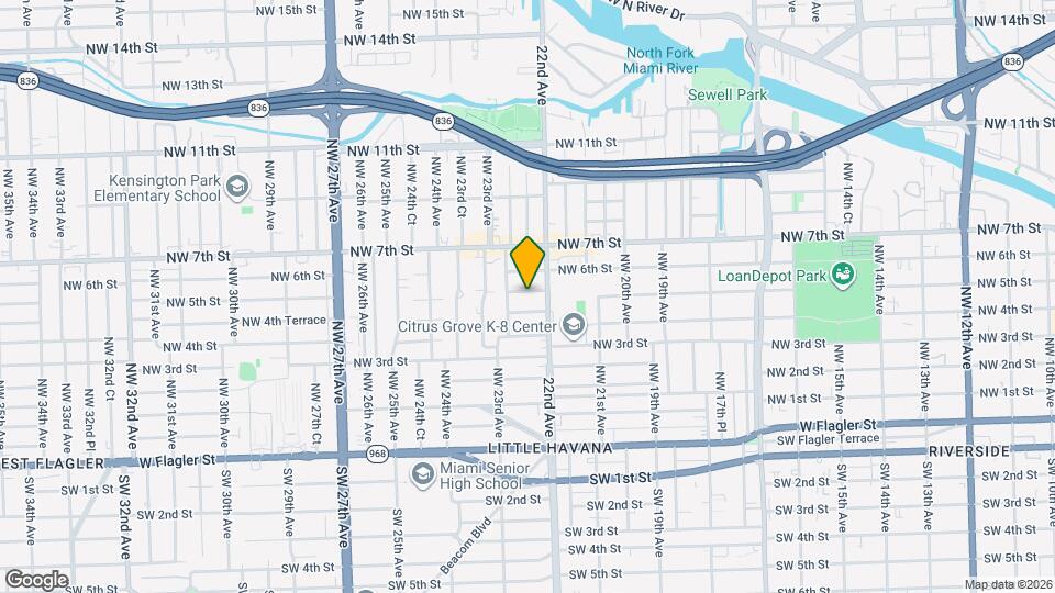 2238 NW 5th St Map and Location Details