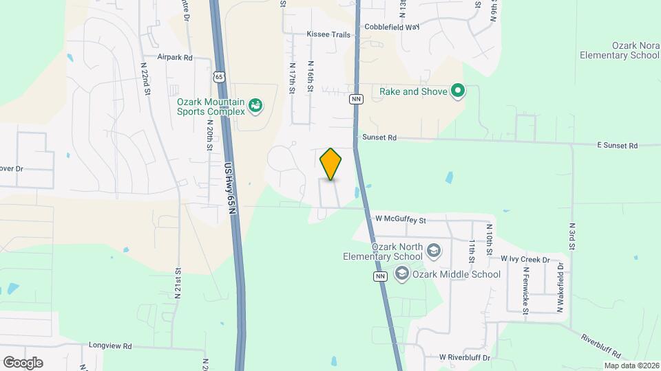 3917 N 15th St Map and Location Details