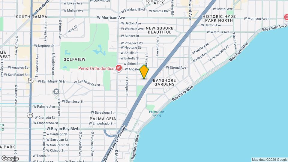 2818 W San Isidro St Map and Location Details