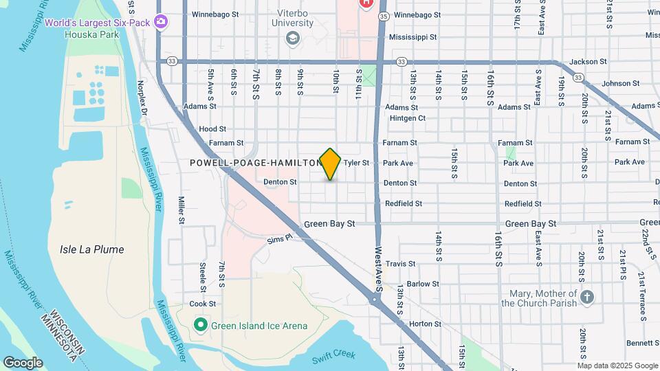 1604 10th St S, Unit 1 Map and Location Details
