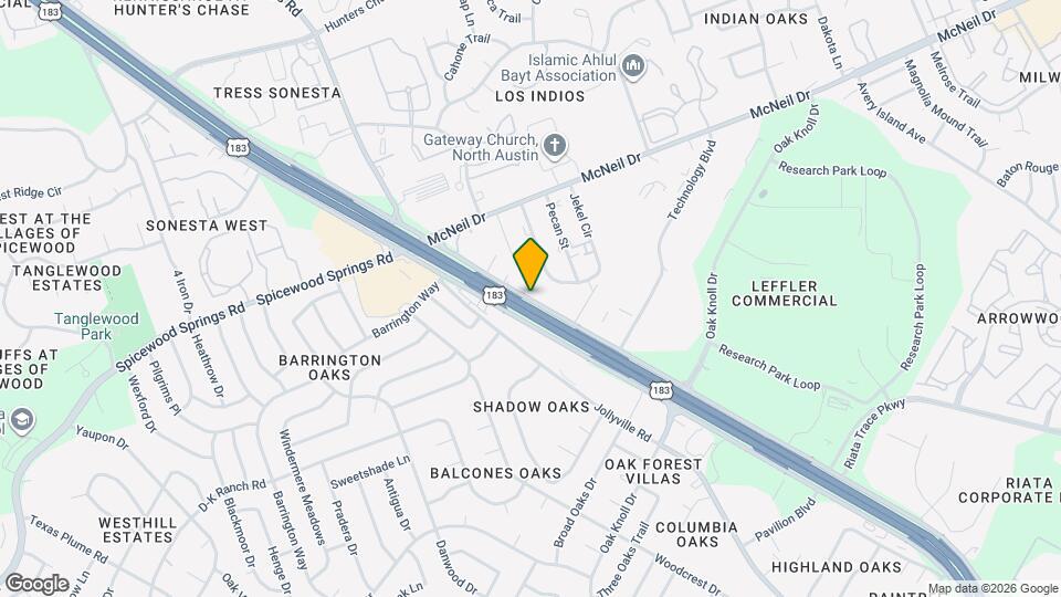 12489 Research Blvd, Unit 1361 Map and Location Details