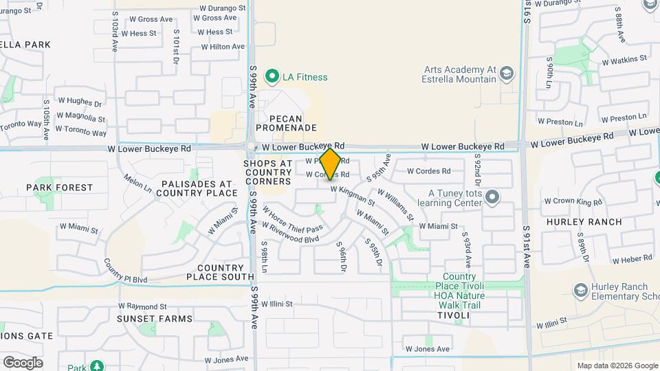 9630 W Kingman St Map and Location Details