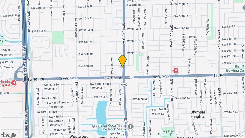 3826 SW 107th Ave Map and Location Details