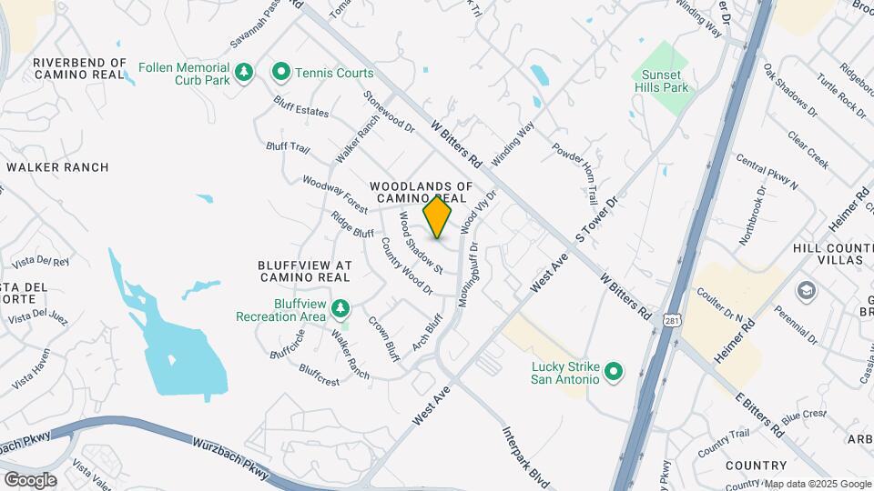 310 Twisted Wood Dr Map and Location Details