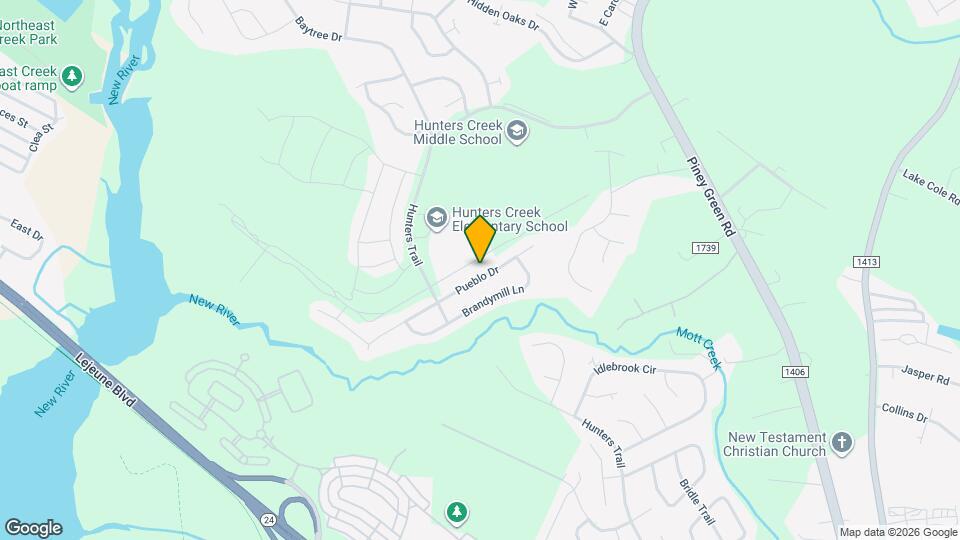 1141 Pueblo Dr Map and Location Details