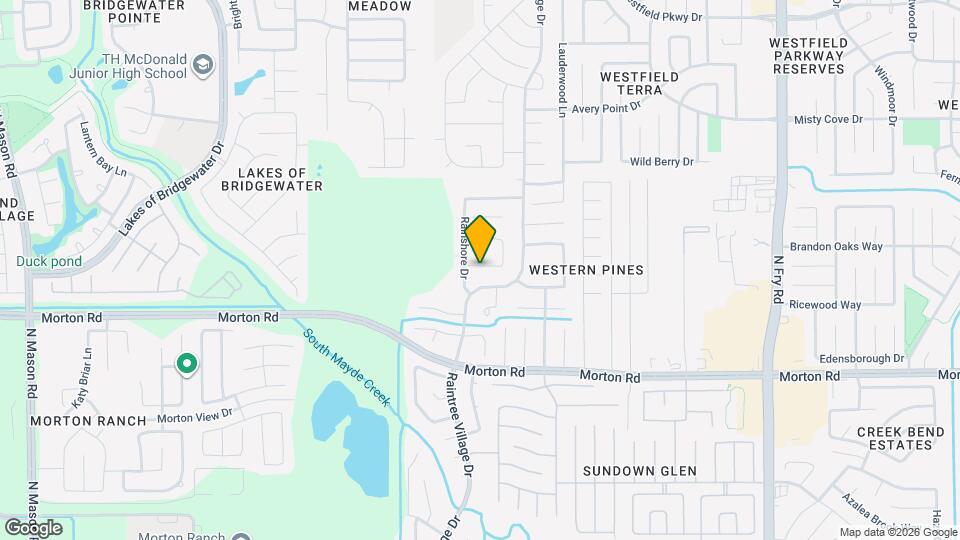 20731 Rainmill Dr Map and Location Details