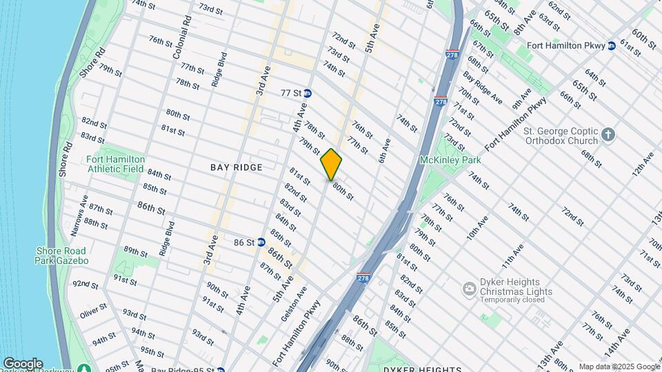 8001 Fifth Ave Map and Location Details