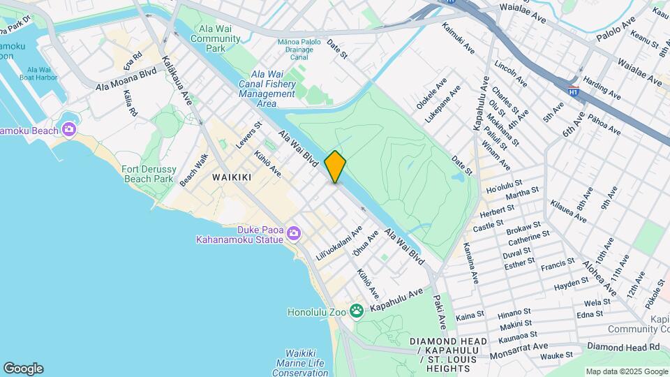 264 Ka?iulani Ave-Unit -Unit 9 Map and Location Details