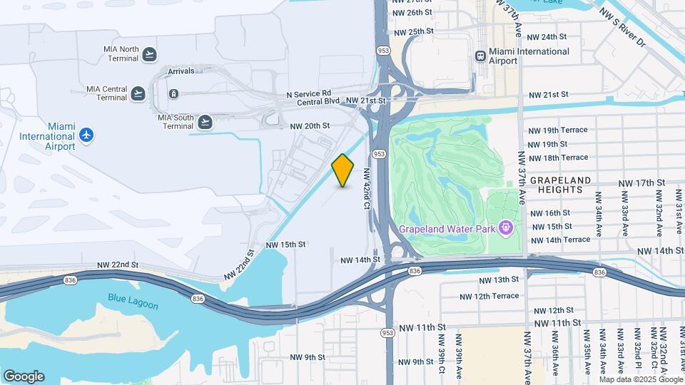 4298 NW South Tamiami Canal Dr Map and Location Details