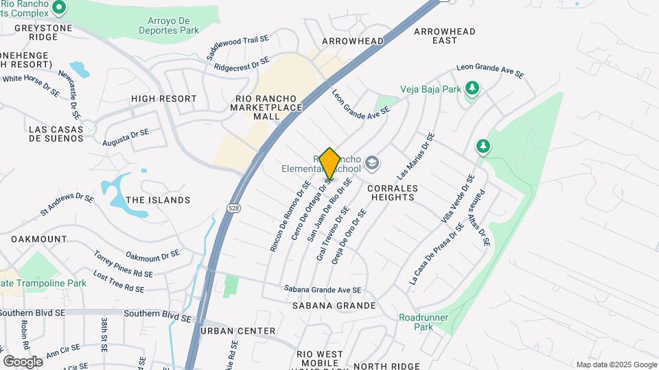 508 Cerro De Ortega Dr SE Map and Location Details