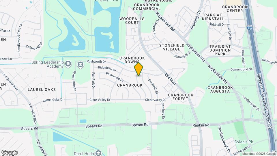 13946 Dentwood Dr Map and Location Details