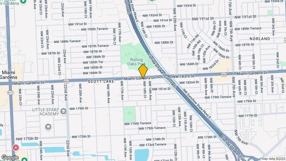 1430 NW 183rd St Map and Location Details