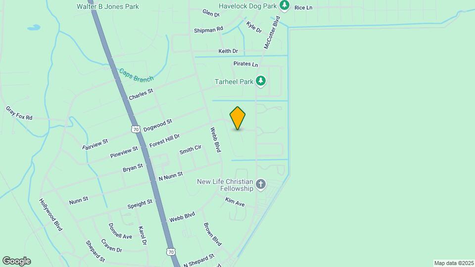 202 Cindy Ln Map and Location Details