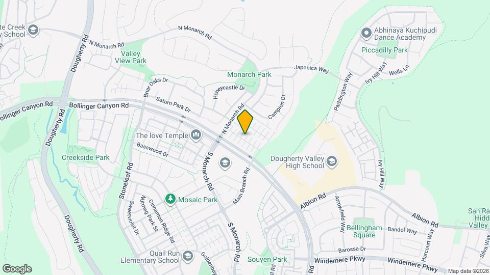 2103 Maidenhair Way Map and Location Details