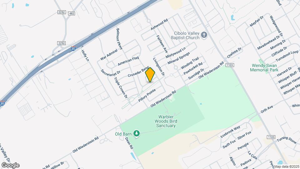 2624 Cloverbrook Ln Map and Location Details
