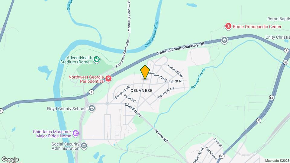 19 Dogwood St NE Map and Location Details