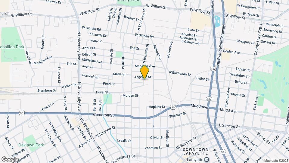 302 N Bienville St Map and Location Details