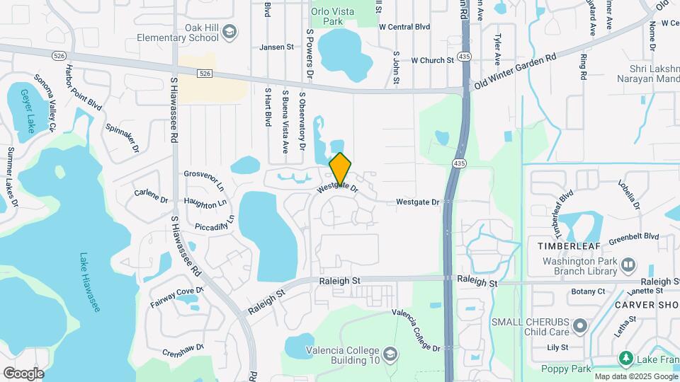 6076 Westgate Dr, Unit 104 Map and Location Details