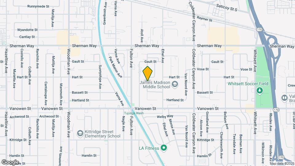 6942 Atoll Ave Mapa y Detalles de la Ubicación