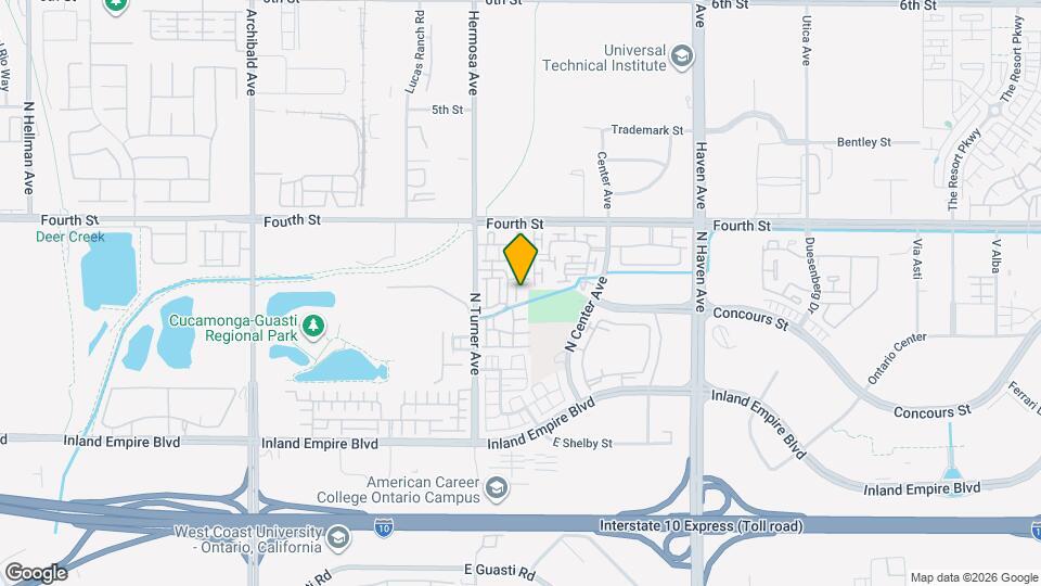 1020 N Turner Ave Map and Location Details