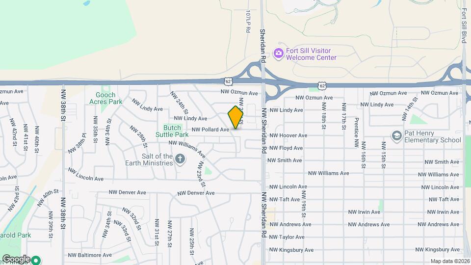 2128 NW Pollard Ave Map and Location Details