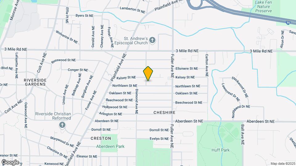 2566 Spring Ave NE Map and Location Details