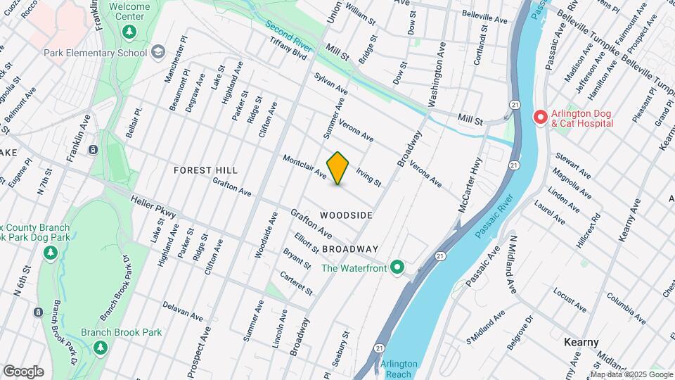 110 Montclair Ave, Unit 18 Map and Location Details