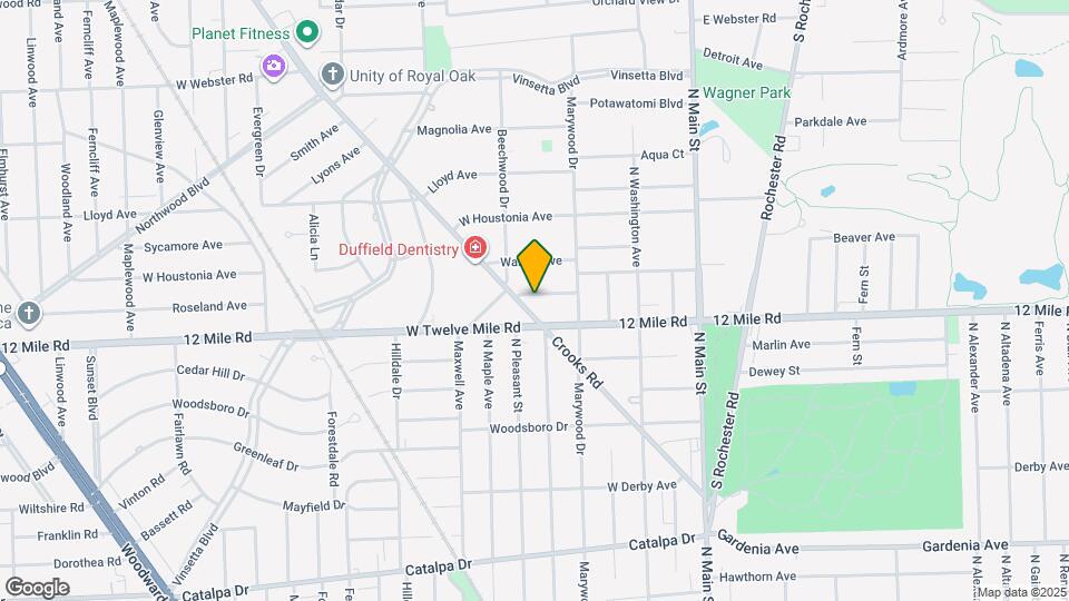 607 Cherry Ave Map and Location Details