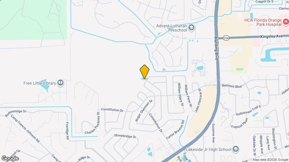 542 Lewis Morris St Map and Location Details