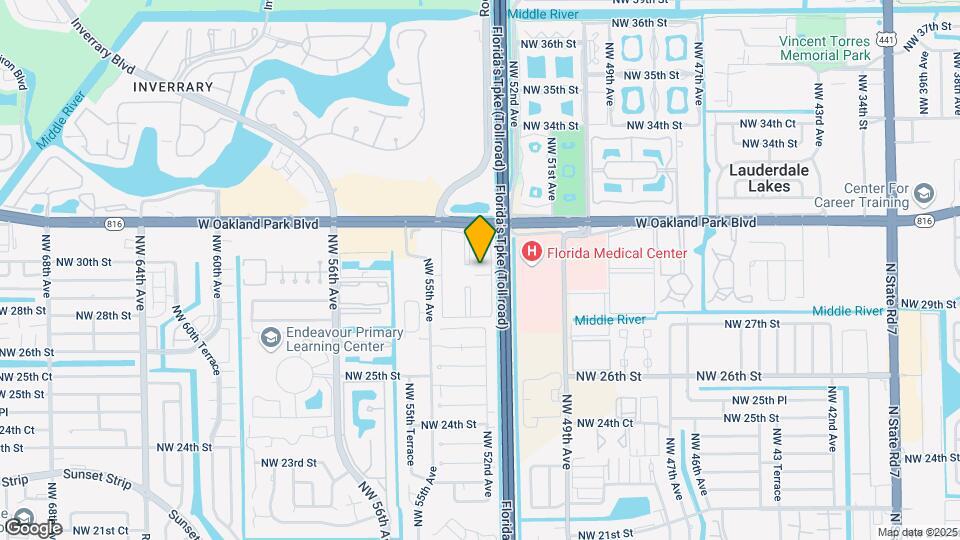 2912 NW 55th Ave Map and Location Details