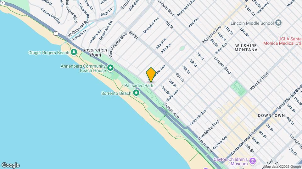 701 Ocean Ave Map and Location Details