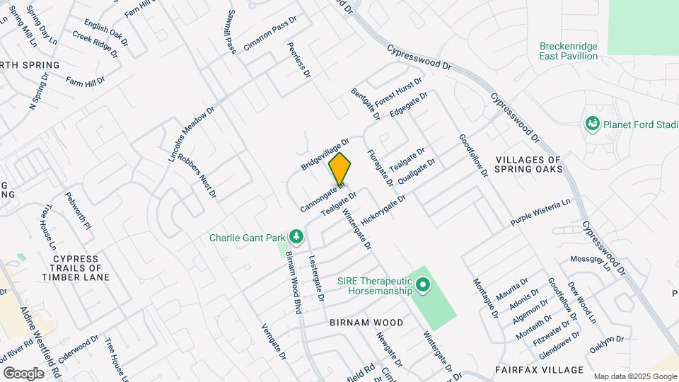 4526 Cannongate Dr Map and Location Details