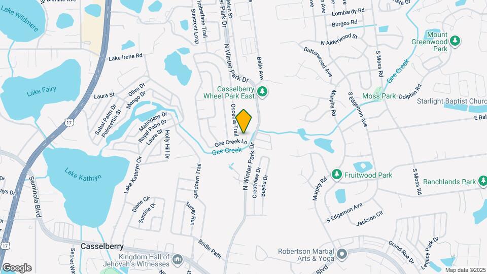 820 Gee Creek Ct Map and Location Details