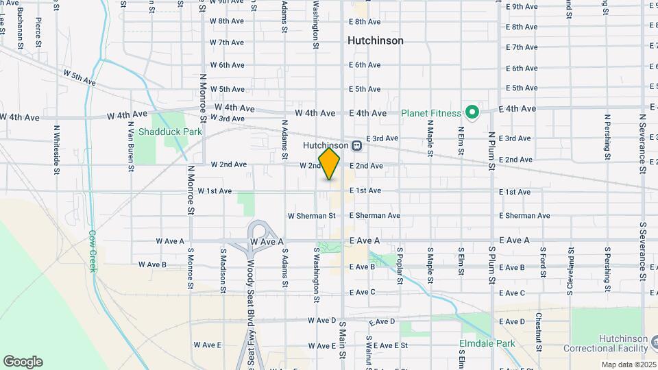 14 W 1st Ave Map and Location Details