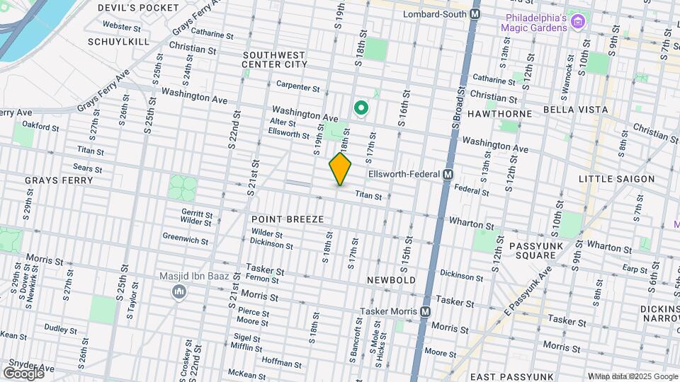 1241 S 18th St Map and Location Details