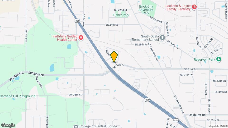 3032 SE 5th Terrace Map and Location Details