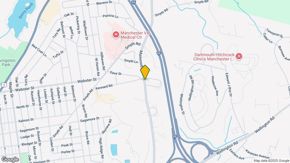 1029 Mammoth Rd Map and Location Details