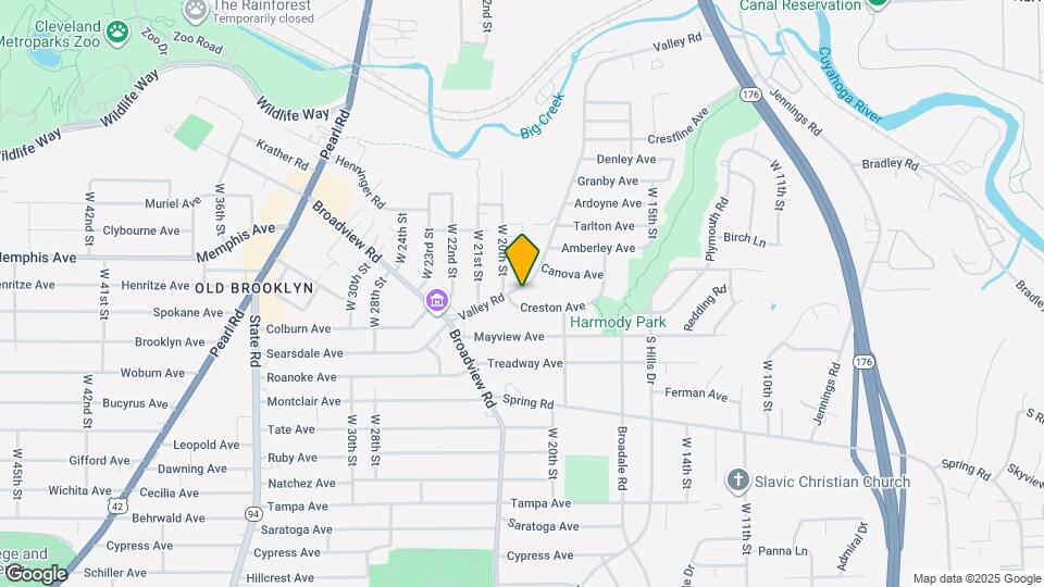 4233 Valley Rd Map and Location Details