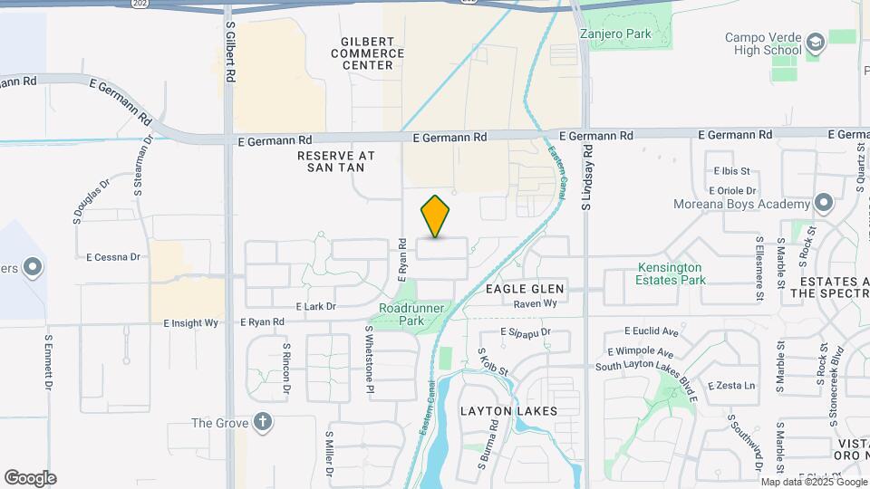 3641 E Kingbird Pl Map and Location Details