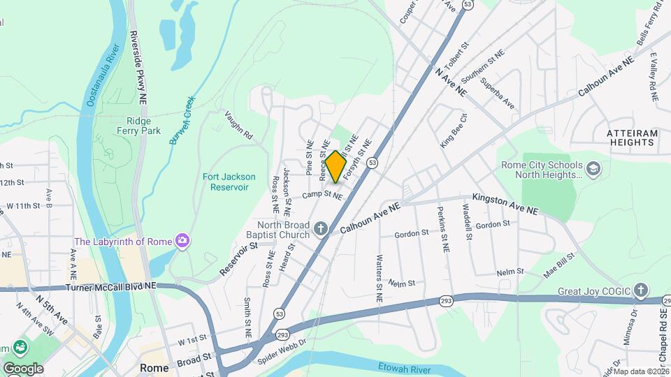 3 Forsyth St NE Map and Location Details