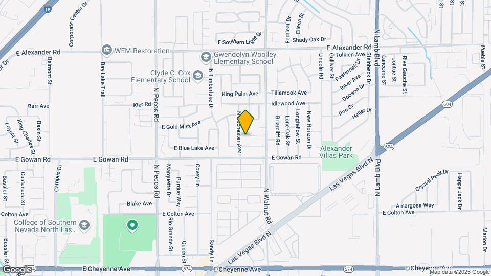3803 Caldwell Cir Map and Location Details