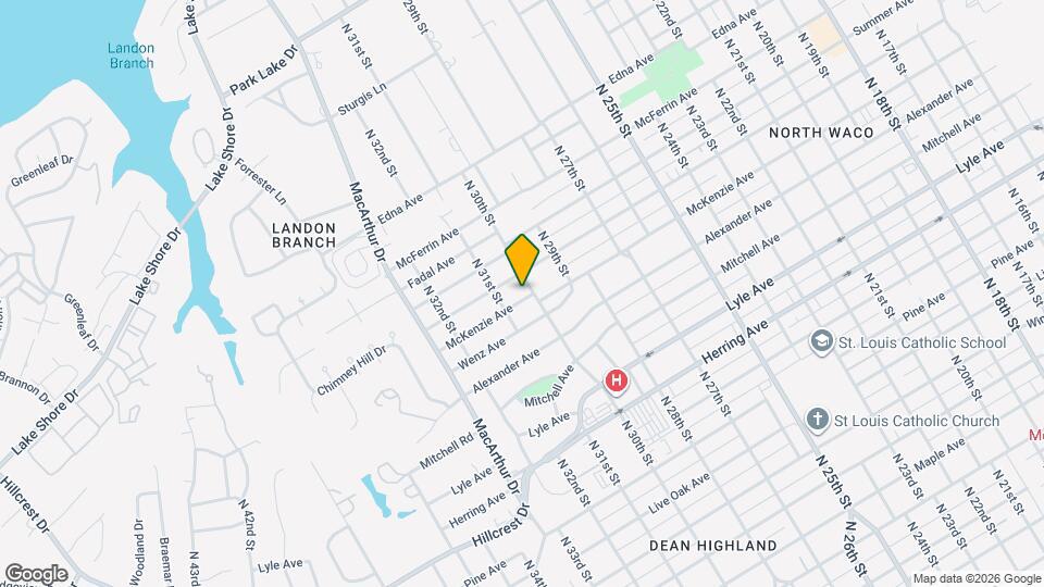 3005 McKenzie Ave Map and Location Details