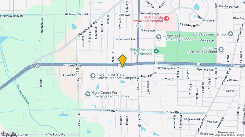 College Park & Green Tree Apartments Map and Location Details