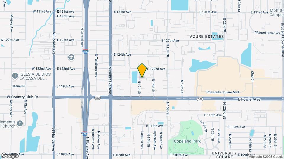 11727 N 12th St Mapa y Detalles de la Ubicación