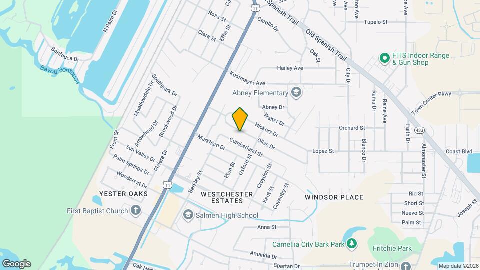 347 Olive Dr Map and Location Details