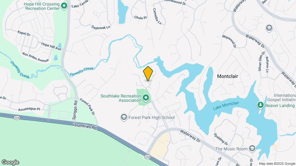 15538 Port Washington Ct Map and Location Details