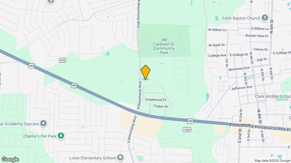 520 Creekside Dr Map and Location Details