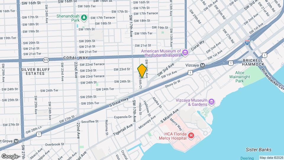 2401 SW 16th Ct Map and Location Details