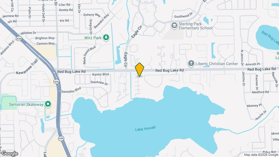 134 Lago Vista Blvd Map and Location Details